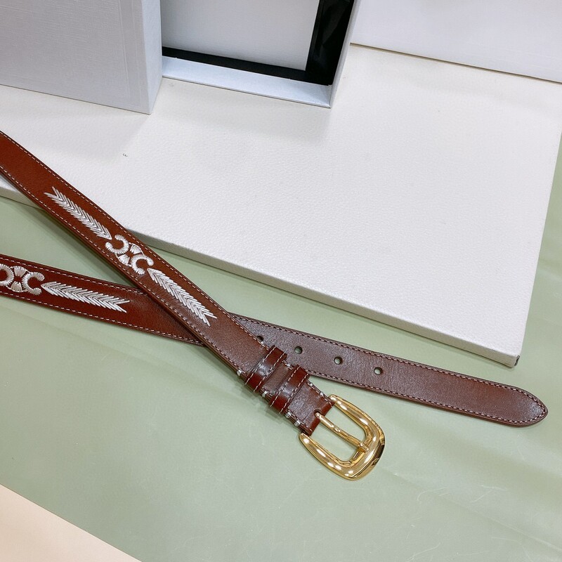 Fashion mini Arc de Triomphe French retro inlaid hardware women's belt belt tree paste cowhide needle buckle fashionable sash