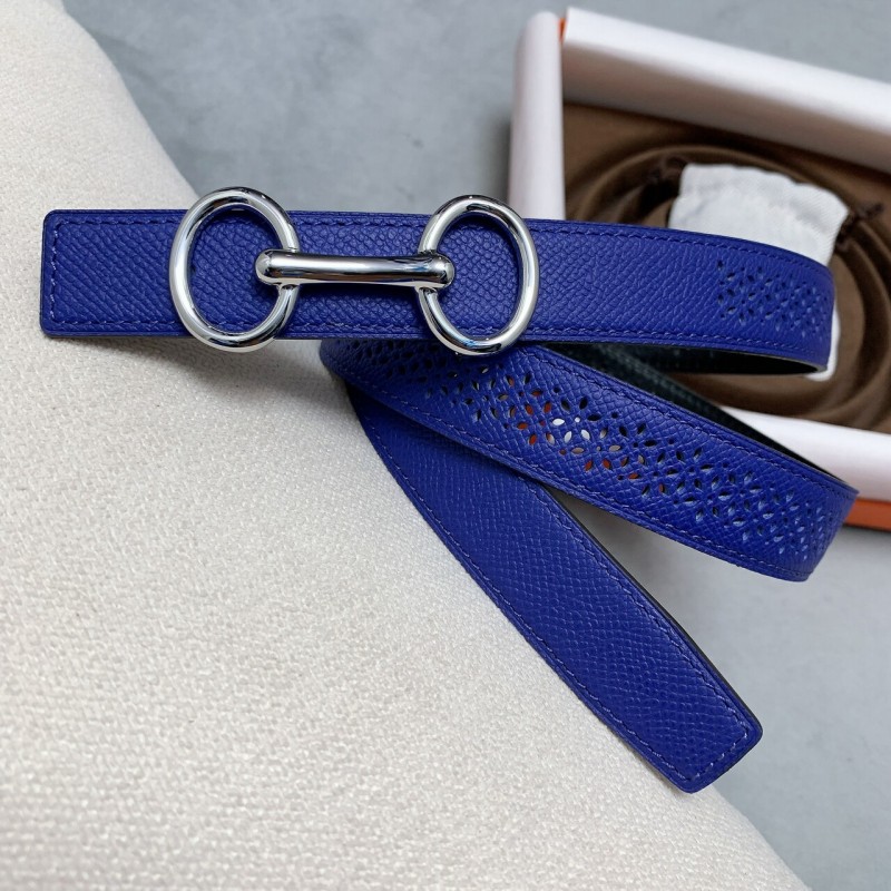 Carved women's belt 2.5 genuine leather new denim waistband fashion port style colorful double use niche match female sash