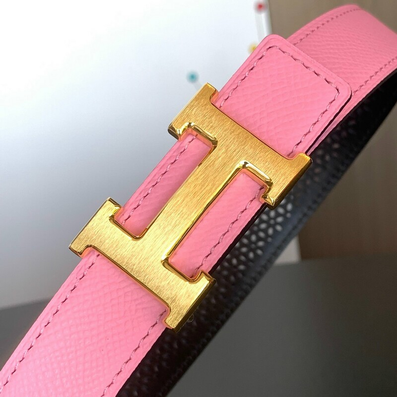 Color leather 2.5CM belt with skirt jeans suit dress with H family belt fashion wear inside the tail without leakage female belt