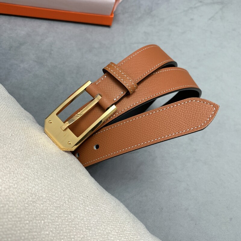 Casual cowhide Belt Women's leather needle head 2.6cm waistband with top layer cowhide waist waist jeans belt
