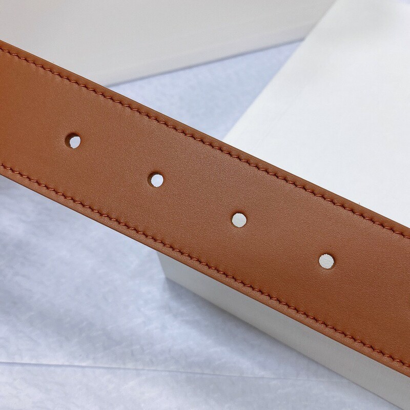 Wide waist women's leather all-in-one jeans Wide belt decorated fashion design needle buckle 3.5CM waist waistband