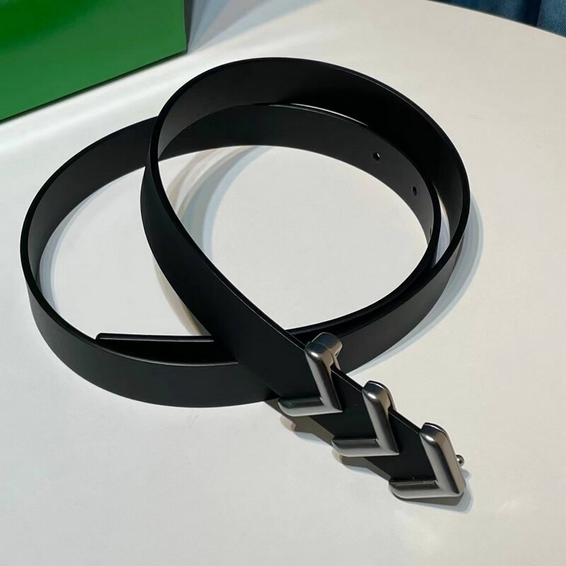 Cowhide color leather waist belt with 2.0 retro triangle buckle fashion women's belt fashion decorative women's belt