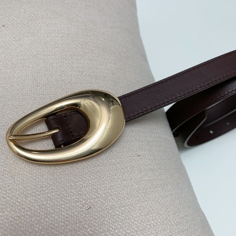 Unique style Needle Head Women's Belt Drop Round positive leather Accessory Waistband Women's Waist Belt 2.0 Soft leather trim