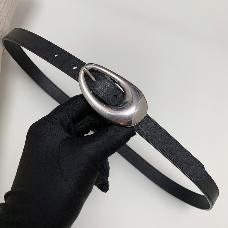 Unique style Needle Head Women's Belt Drop Round positive leather Accessory Waistband Women's Waist Belt 2.0 Soft leather trim