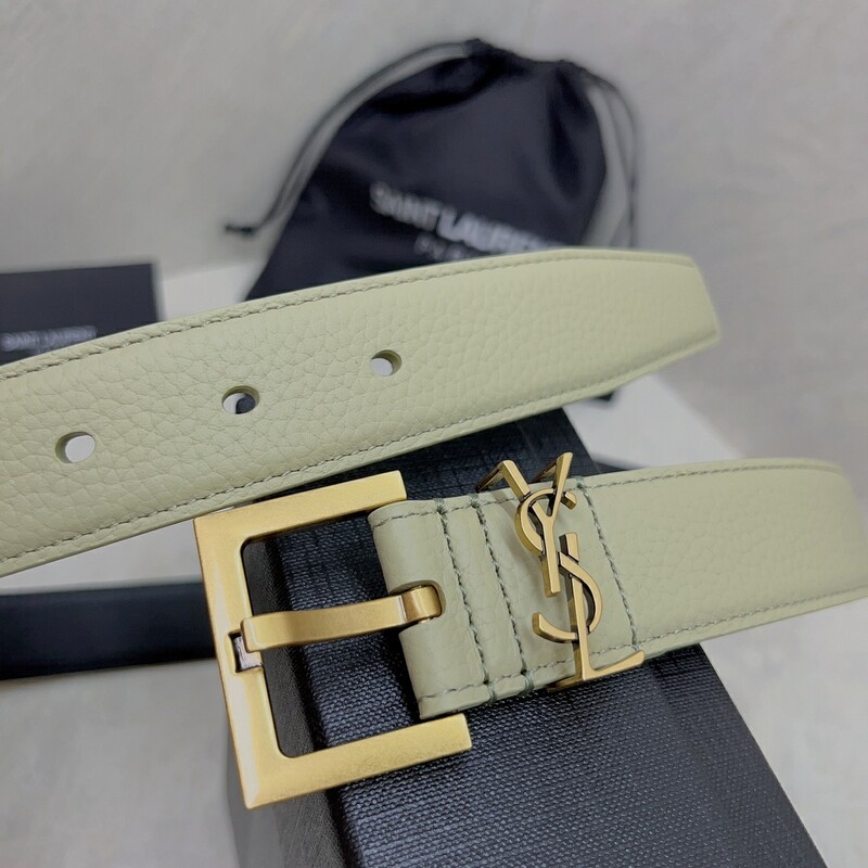 3.0 Limo belt Women's leather needle buckle belt Women's jeans fashion classic bronze hardware belt