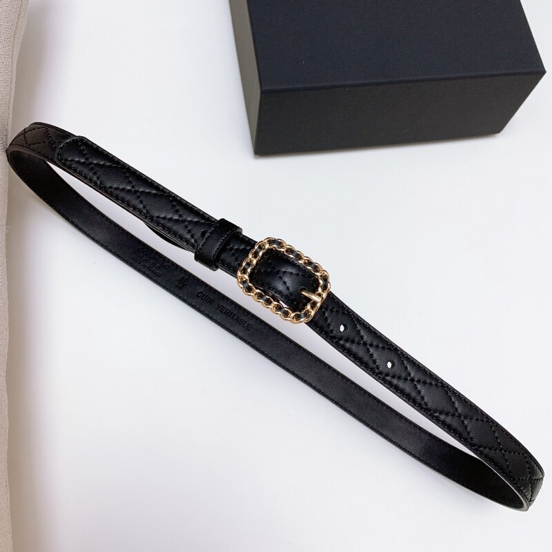 Women's pin buckle type leather Belt Fine Version 2.0 hand-woven leather exquisite girls' sash with waistband