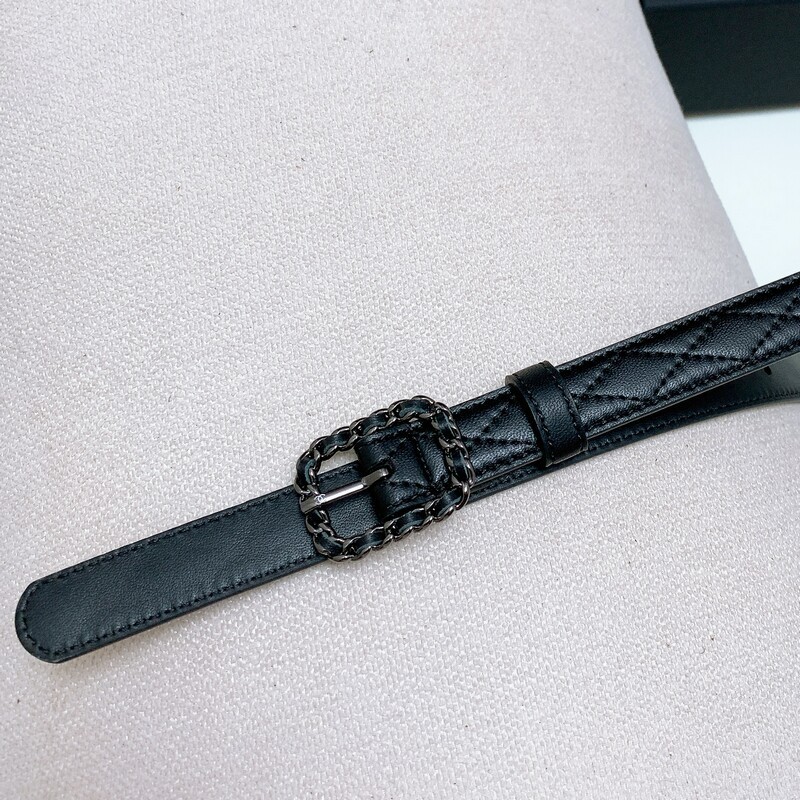 Women's pin buckle type leather Belt Fine Version 2.0 hand-woven leather exquisite girls' sash with waistband
