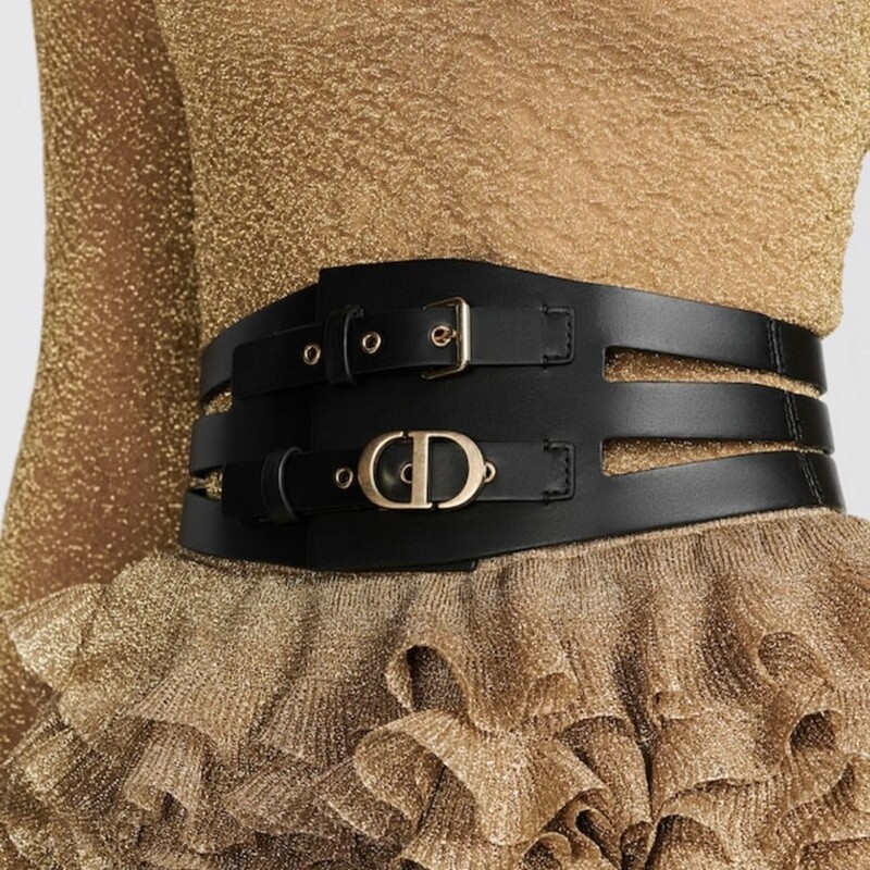 Elegant new women's waist wrap baroque style with pin outerwear accessories Skirt belt 10.5CM wide belt Fashion dress dress belt