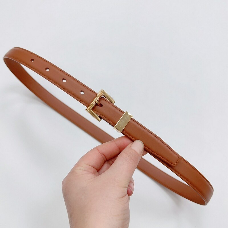 Calf leather waistband Cowhide Belt 2.0 Casual belt with leather women's belt oil wax leather fashion belt