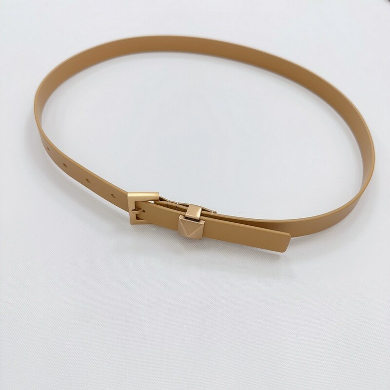 Cowhide Top Layer Needle 2.0 Women's belt waist with needle buckle accessories High quality leather fashion waist trim
