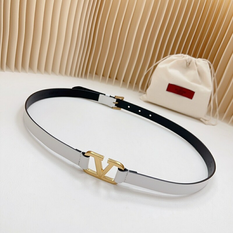 Fashion needle belt for women Colorful cowhide top layer V-buckle Belt 2.5 with waist trim calfskin sash