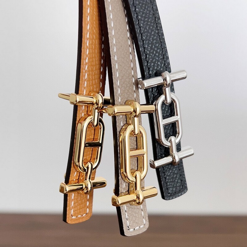 Waist trim version 1.3 Women's fish grain belt dual-purpose leather smooth buckle 100 belt waist waist dress belt