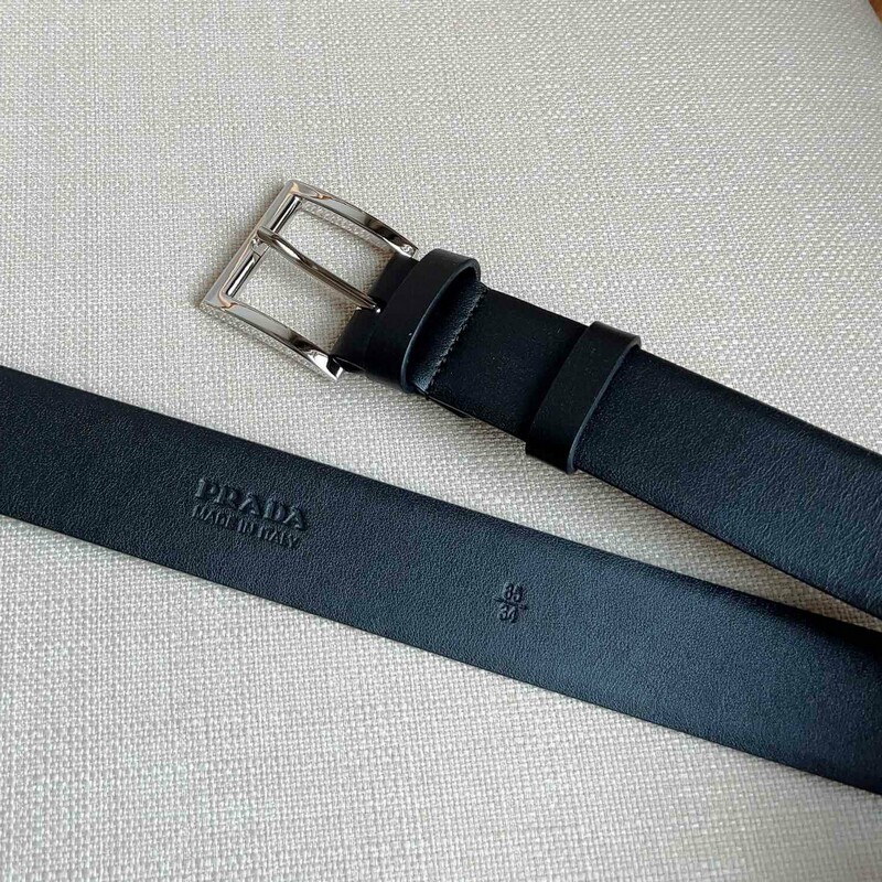 Fashion needle type positive leather couple belt pointy tail enamel triangle metal belt men's and women's waistband