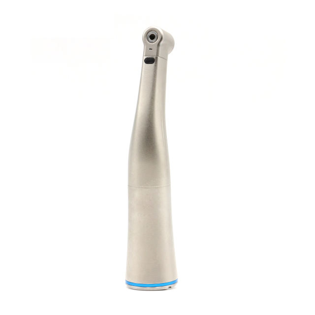 New inner water sprays blue ring 1:1 dental fiber optic contra angle with high quality