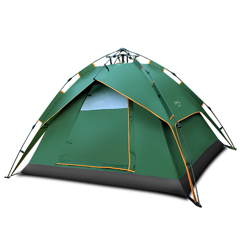 3-4 Person Pop Up Tents Beach -Dual-Purpose Pergola-Waterproof Automatic Quick Tents for Camping Outdoor Hiking