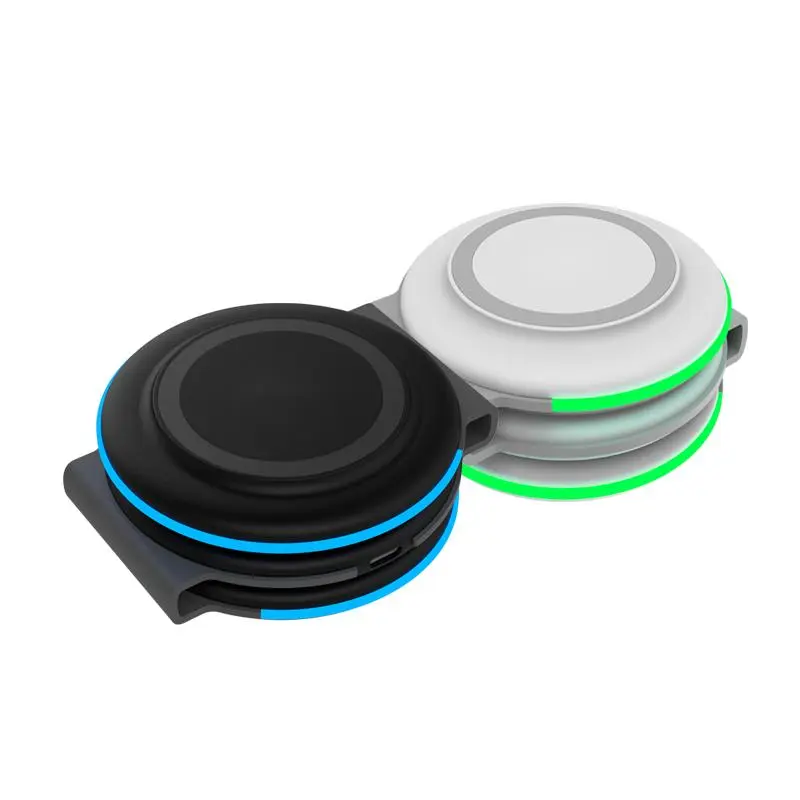 Mobile phone 3-in-1 wireless charger foldable magnet 15W fast charging