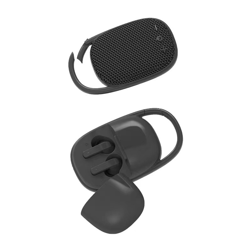 TWS Wireless Bluetooth Headphones Mini Speaker 2-in-1