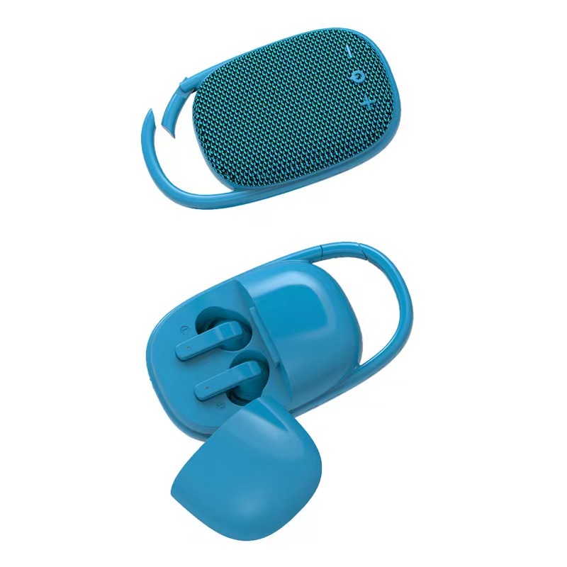 TWS Wireless Bluetooth Headphones Mini Speaker 2-in-1