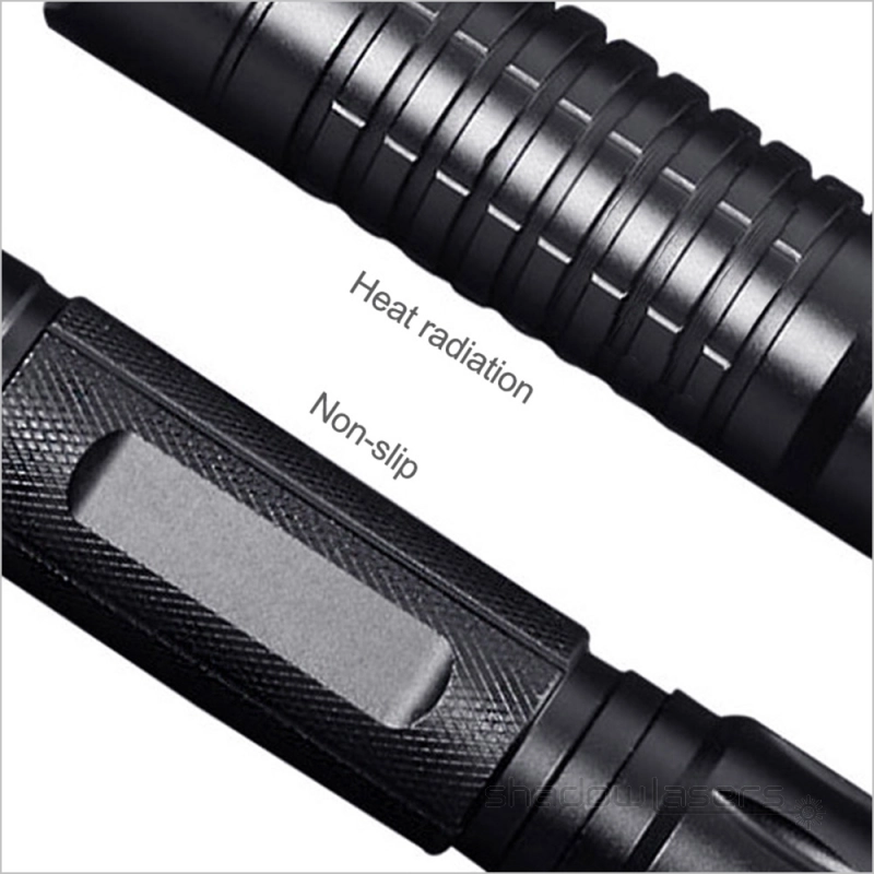 GQ6-520nm THOR M II Adjustable Focus Burning Green Laser Pointer 300MW-500MW
