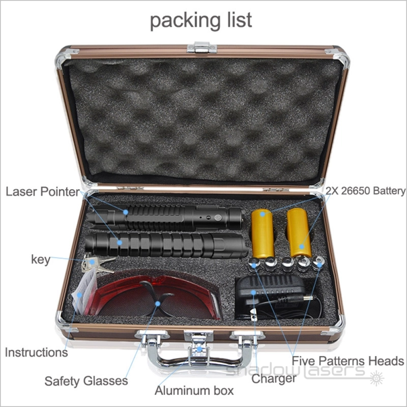BX7-450nm SUPER POWERFUL Blue Laser Pointer 1500MW-3000MW-5000MW-7000MW