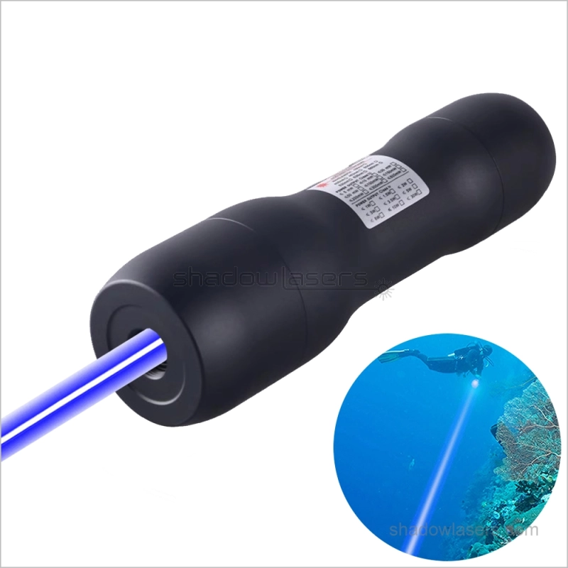 BD8 450nm Waterproof IP7 Blue Laser Pointer 2000MW-3000MW-5000MW Under Water 5M