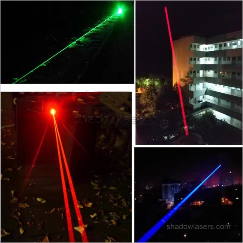 RD8 638nm Waterproof IP7 Red Laser Pointer 1200MW-2100MW-2500MW Multi Beam Under Water 5M
