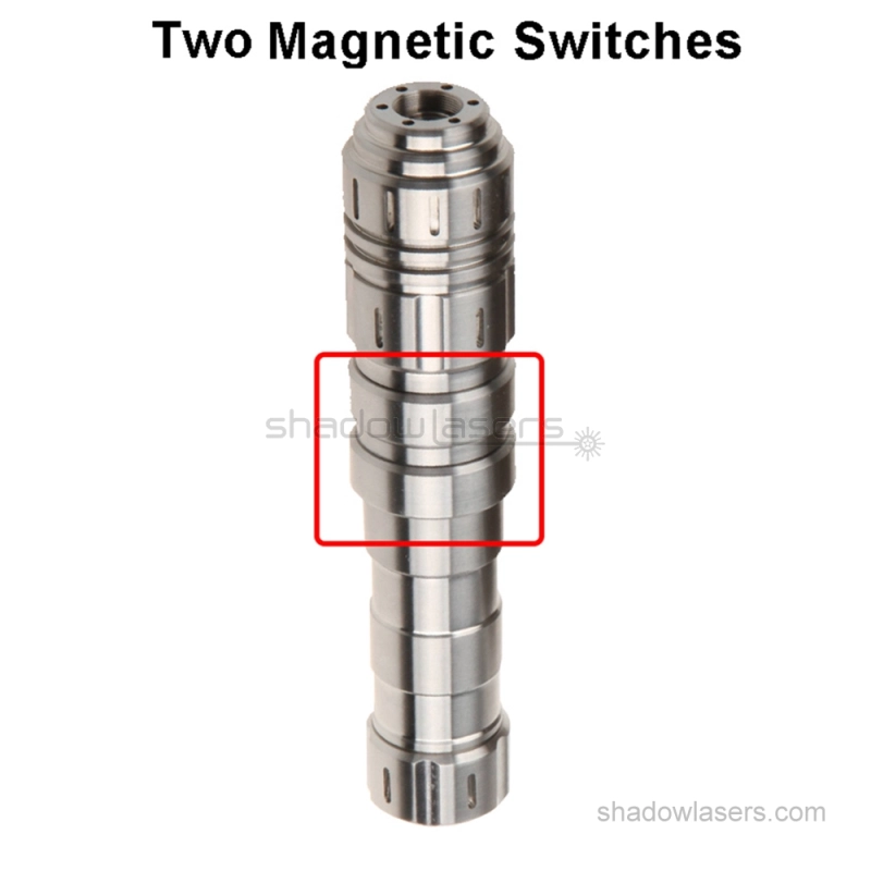 "KINGKONG" PW6 405nm 1W-1.5W BURNING Purple Laser Pointer & Double Magnetic Switches