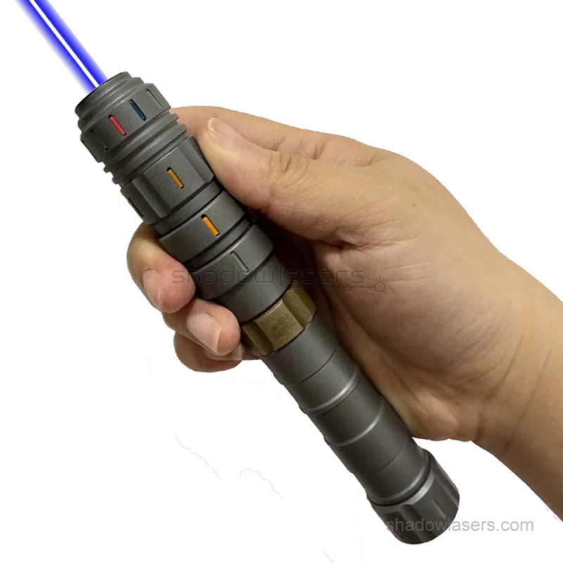 "KINGKONG" BW6 445nm 7 Watts BURNING Blue Laser Pointer & Double Magnetic Switches