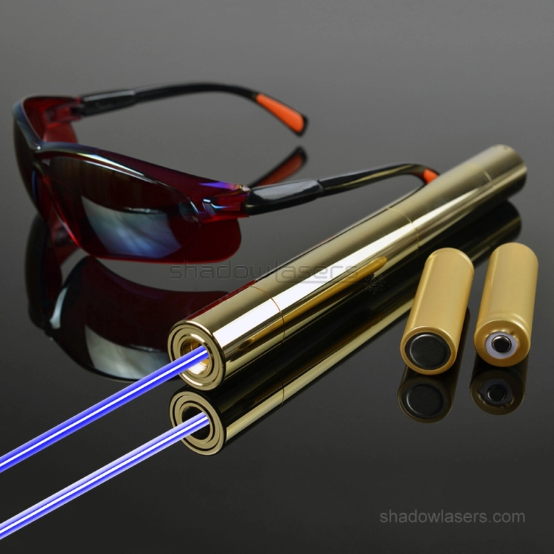 "HERO" BW5 445nm 1.5W, 3W, 5W, 6W, 7W BURNING Blue Laser Pointer Sanwu Silver Series