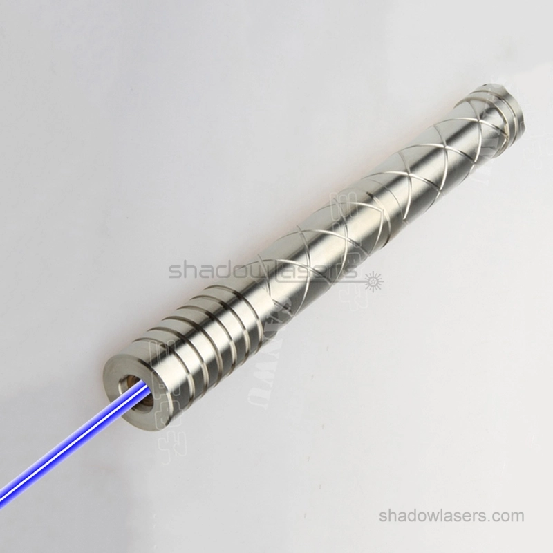 "HERO" BW5 445nm 1.5W, 3W, 5W, 6W, 7W BURNING Blue Laser Pointer Sanwu Silver Series