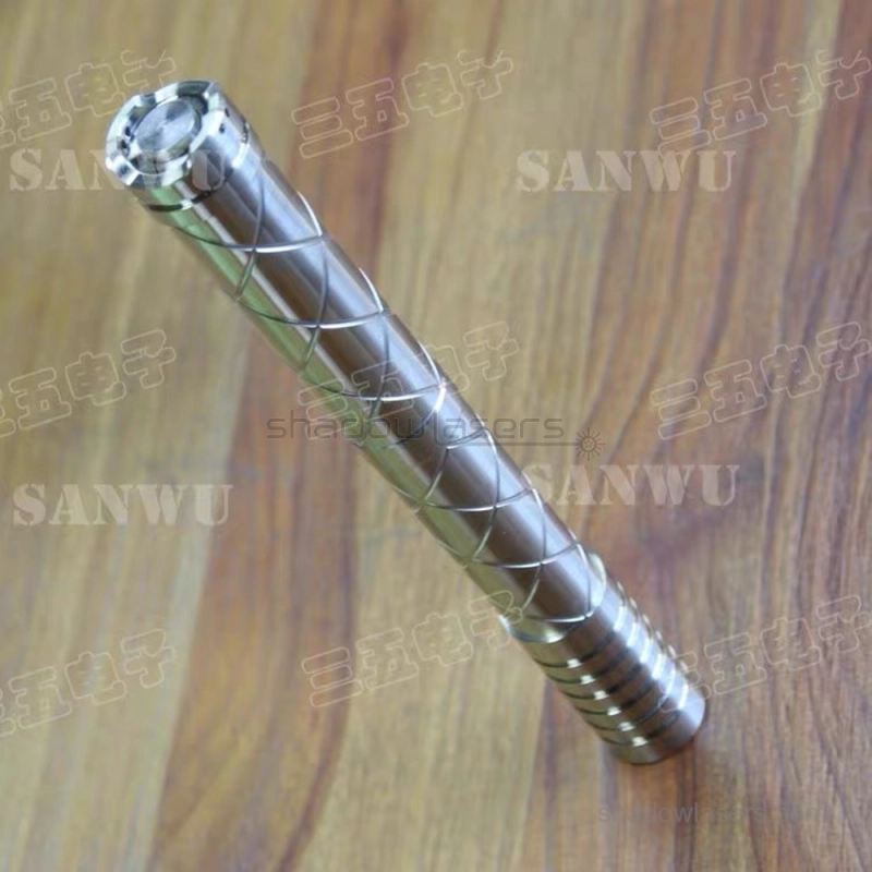 "HERO" BW5 445nm 7 Watts BURNING Blue Laser Pointer Sanwu Silver Series