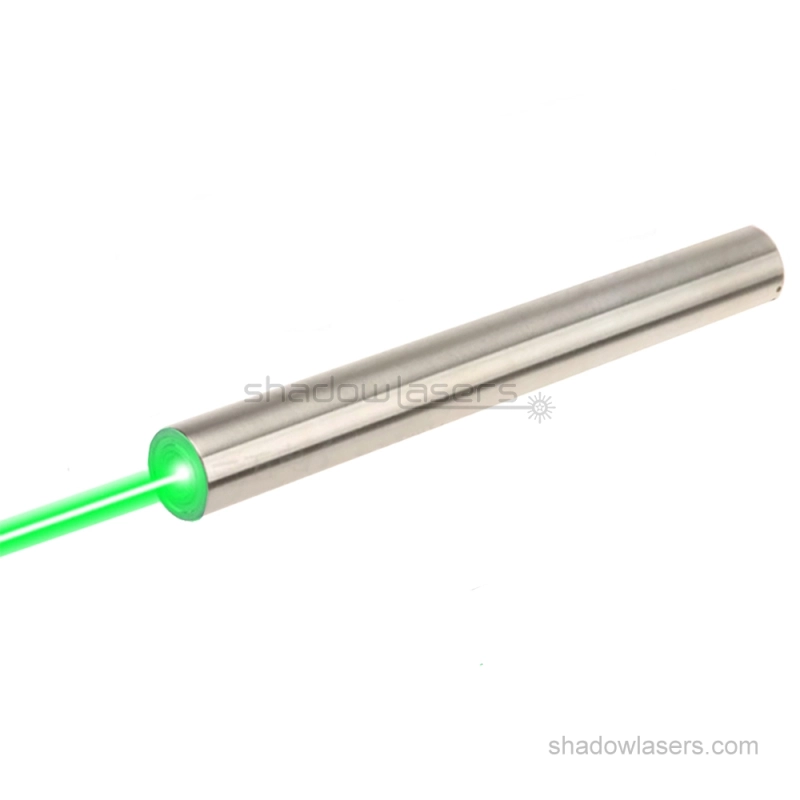 "HERO" GW5 525nm 2 Watts BURNING Green Laser Pointer Sanwu Silver Series