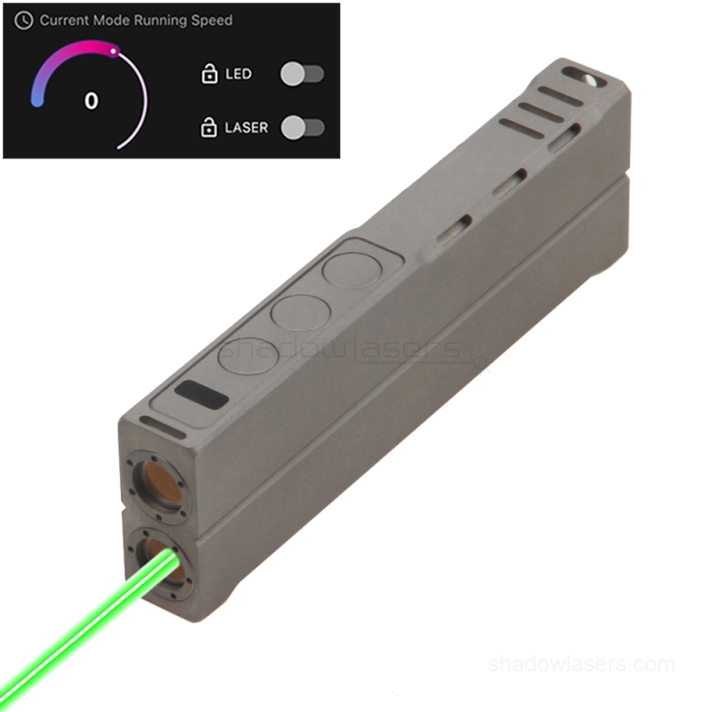 “PURGATORY” GW2 520nm 150mW, 300mW Green Laser Pointer & Flashlight Sanwu Omen Series