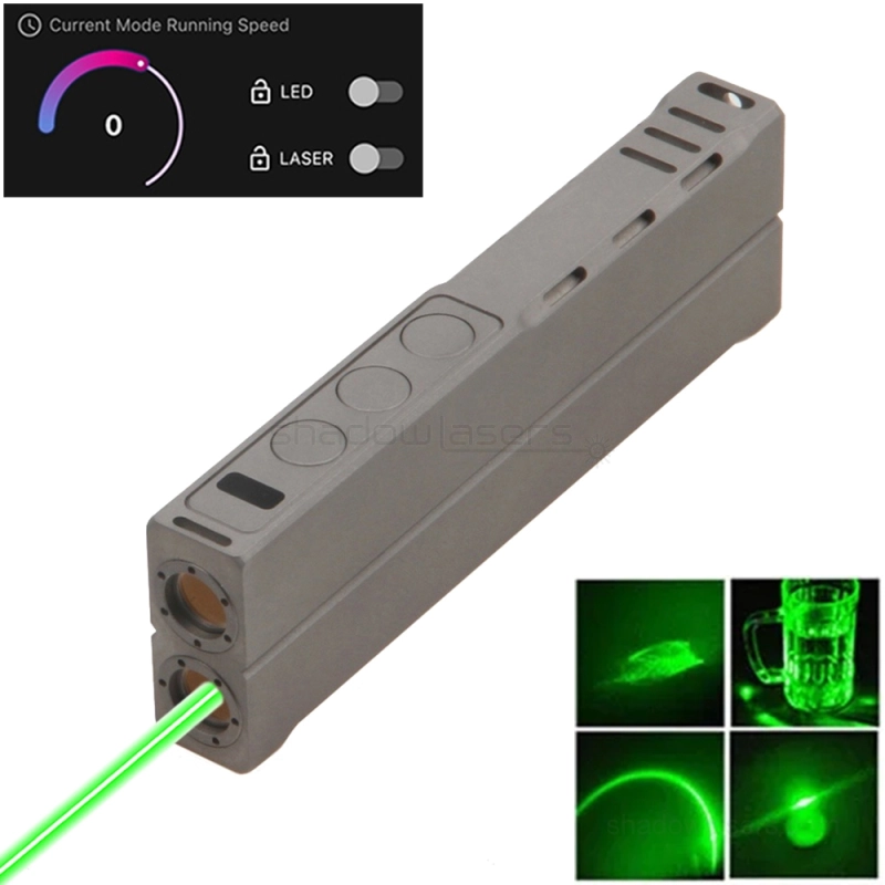 “PURGATORY” GW2 520nm 150mW, 300mW Green Laser Pointer & Flashlight Sanwu Omen Series