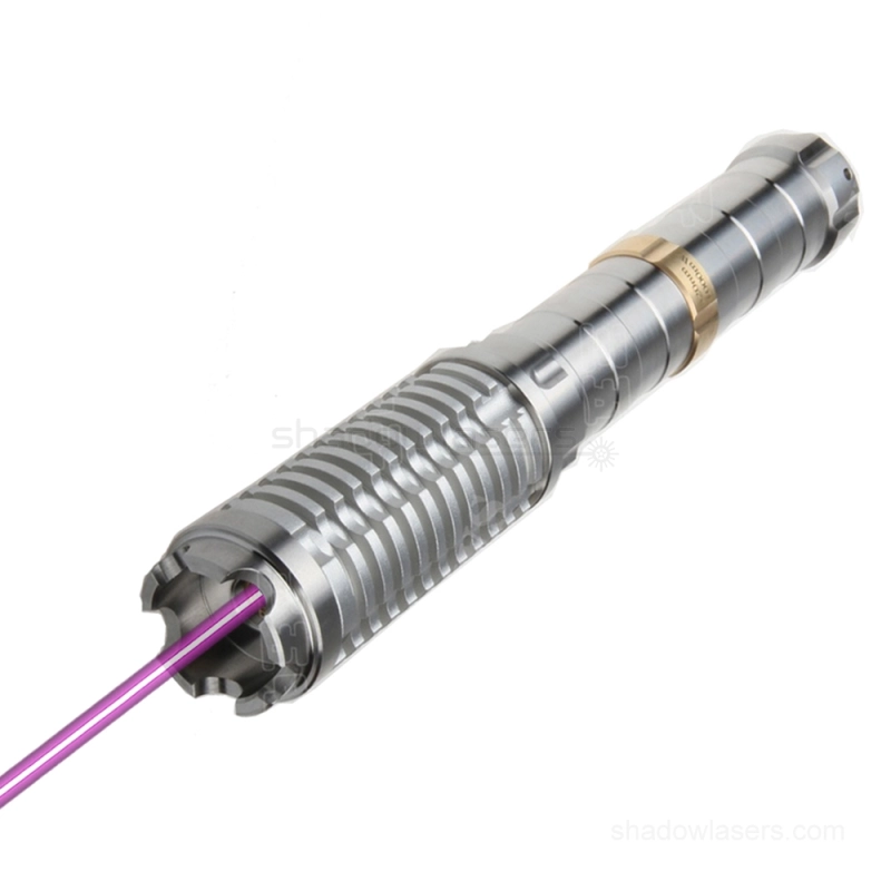 "DRAGON SLAYING" PW9 405nm World's Most Powerful 1W, 1.5W BURNING Purple Laser Pointer & 2 x 26650 Batteries