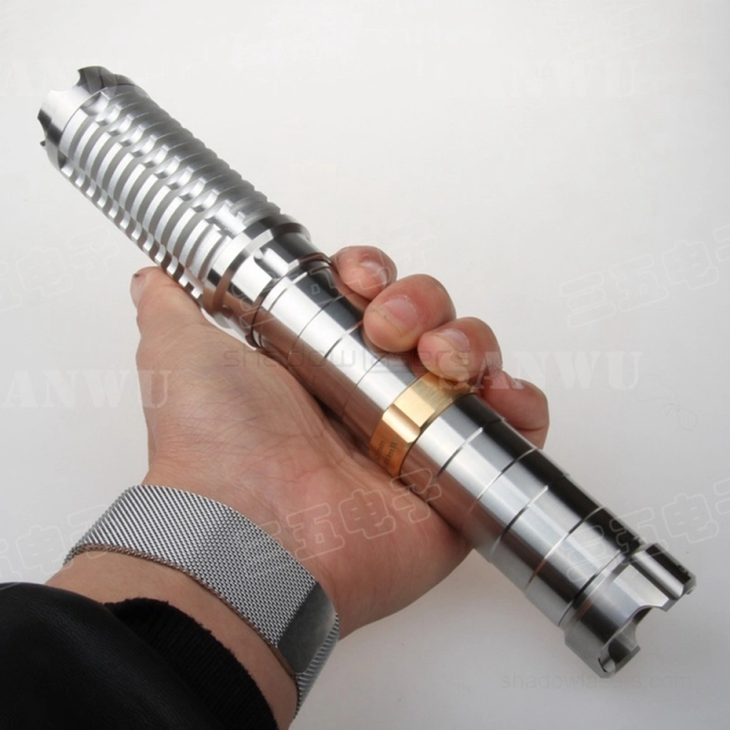 "DRAGON SLAYING" PW9 405nm World's Most Powerful 1W, 1.5W BURNING Purple Laser Pointer & 2 x 26650 Batteries