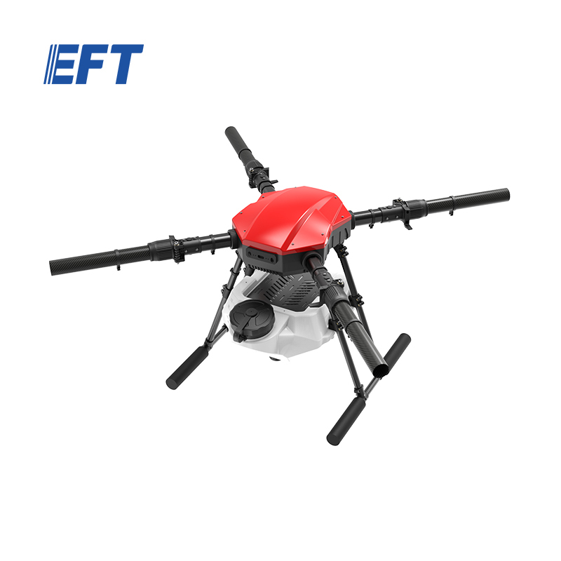 Cheap price EFT E410P 10L agriculture drone sprayer frame waterproof foldable drone agricola for farm plants spray seeding