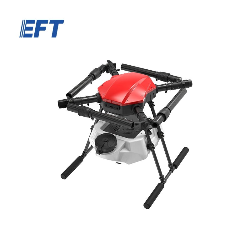 New stock fast shipment EFT agriculture drone for sale E416 16L payload dron agricola agriculture spraying quadcopter frame help the farm plant grow