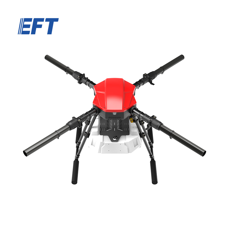 New stock fast shipment EFT agriculture drone for sale E416 16L payload dron agricola agriculture spraying quadcopter frame help the farm plant grow
