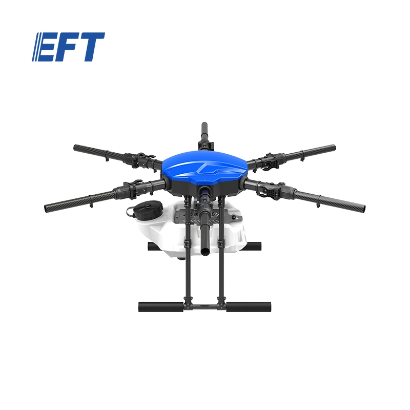 Best Selling EFT E610P 10L Payload Agricultural Drone Frame Classic Foldable Body Electric Sprayer Agriculture Drone 10l Sprayer for Pesticide Spraying