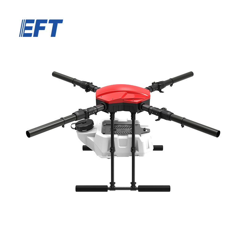 New stock fast shipment EFT agriculture drone for sale E416 16L payload dron agricola agriculture spraying quadcopter frame help the farm plant grow