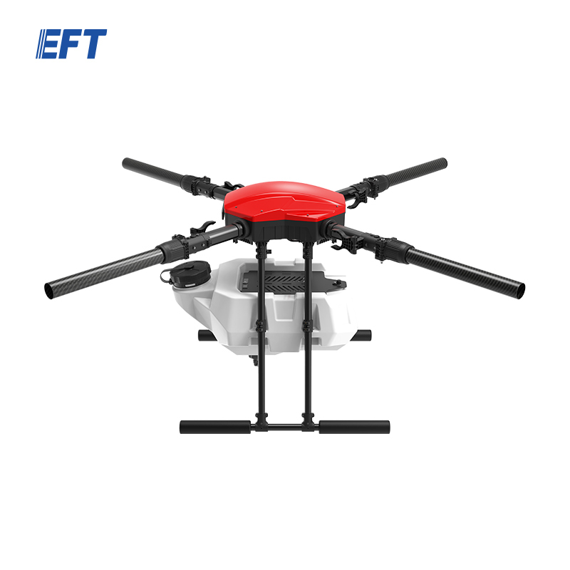 EFT best selling agricultural machines E420P foldable agriculture drone frame multicopter optional auto spraying system
