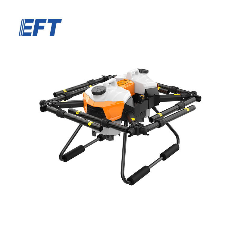 EFT G20 20L big payload agricultural sprayer drone parts agricultural  spraying aircraft with carbon fiber tube