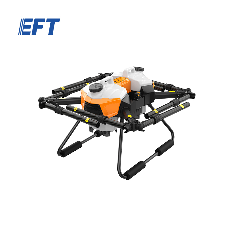EFT G20 20L big payload agricultural sprayer drone parts agricultural spraying aircraft with carbon fiber tube arm folding