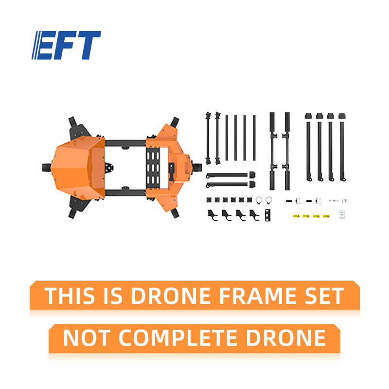 Factory direct outlet EFT agricultural spraying drone frame G616 16L hexacopter farming equipment smart pest control