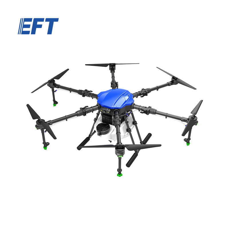 Best selling EFT E610P agricultural drone kit set strong and anti-falling drone frame with X6 hobbywing motors and water pump
