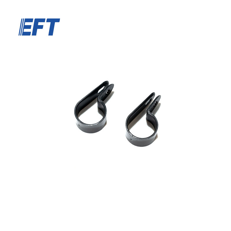 10.05.07.0032 Brand Cable Pipe Clamp uc-3/Black/2pcs for EFT All Drone Frame Spare Parts From Professional Chinese Manufacurer
