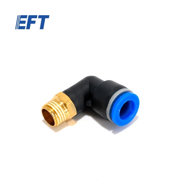 10.07.04.0004 Hot Selling EFT Drone Parts Pneumatic Connector L/Male/02/10mm/5pcs For EFT All Drone Frame Flexible Option Offer