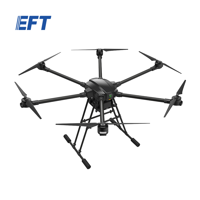 Multifunctional Industrial Application uav EFT X6120 Long Flight Delivery Drone Frame Window Cleaning Drone Parts with E5 motors