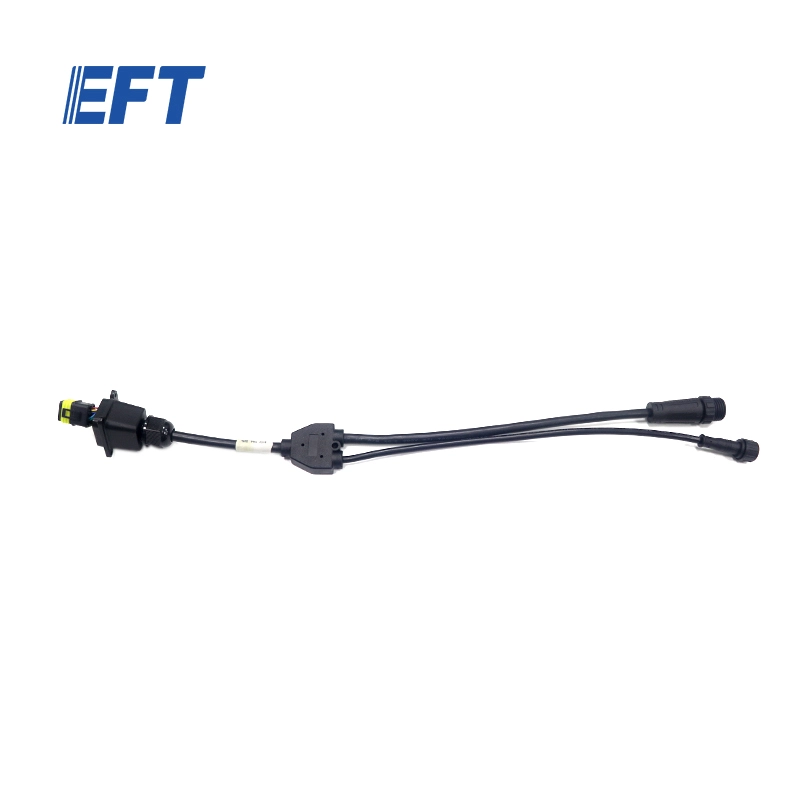 10.05.09.0033.A EFT Cables 500mm/Two-To-One Interface/Matching Waterproof Plug/M16 Connector/EPS200/2.2.9/2.3/2.3.1/1pcs